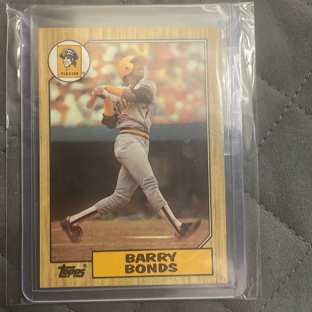 Barry Bonds Topps RC #320 1987